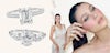 Nicola Peltz Beckham platinum diamond engagement rings.