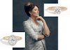 Violet bridgerton engagement ring inspiration queensmith diamond band rings.