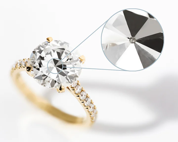 What is a diamond culet?